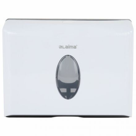 Диспенсер для полотенец бытовой LAIMA HOME (Система H2), Z-сложения, белый, ABS, 609108, M-5823B-W
