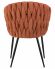 Стул обеденный DOBRIN MATILDA, оранжевая ткань (LAR 275-27) Стул обеденный DOBRIN MATILDA, оранжевая ткань (LAR 275-27)