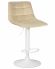 Стул барный DOBRIN TAILOR WHITE, бежевый велюр (MJ9-10) Стул барный DOBRIN TAILOR WHITE, бежевый велюр (MJ9-10)
