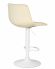 Стул барный DOBRIN TAILOR WHITE, бежевый велюр (MJ9-10) Стул барный DOBRIN TAILOR WHITE, бежевый велюр (MJ9-10)