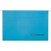 Папка подвесная Attache Foolscap, картон синий, до 200л., 5шт/уп