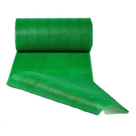 Коврик входной Травка из полиэтиленового модуля 0,92х11,8м зеленый 11073
