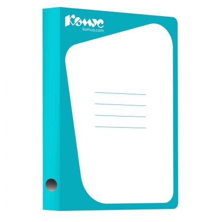 Скоросшиватель картонный Комус каширован.картон 30мм голубой Скоросшиватель картонный Комус каширован.картон 30мм голубой