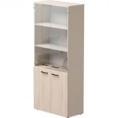 Шкаф комбинированный EVO 254H004GU/DY 800х383x1835 Кашемир/Дуб Соната