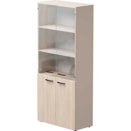 Шкаф комбинированный EVO 254H004GU/DY 800х383x1835 Кашемир/Дуб Соната