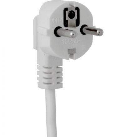 Сетевой фильтр PROGIX PG231 2р/3м/2,2кВт/10А заземление, белый, ПВС 3х0.75