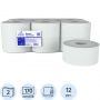 Бумага туалетная в рулонах Luscan Professional 2-слойная 12 рулонов по 170 метров (артикул производителя 368529)