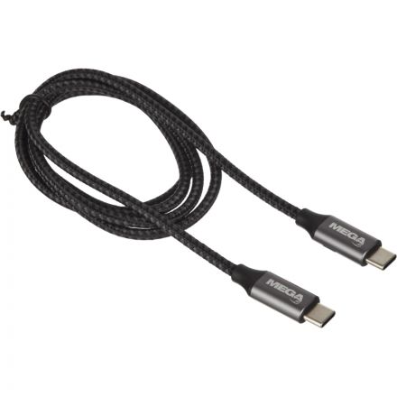 Кабель ProMega U178, 100W, 5A, 1м, Type-C to Type-C, for MacBook, черный Кабель ProMega U178, 100W, 5A, 1м, Type-C to Type-C, for MacBook, черный