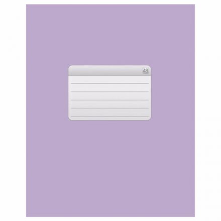 Тетрадь А5, 48 л., HATBER-ECO скоба, офсет №2 ЭКОНОМ, клетка, обложка мелованная бумага, "Фиолетовая", 48Т5D1, 48Т5D1_27728 Тетрадь А5, 48 л., HATBER-ECO скоба, офсет №2 ЭКОНОМ, клетка, обложка мелованная бумага, "Фиолетовая", 48Т5D1, 48Т5D1_27728