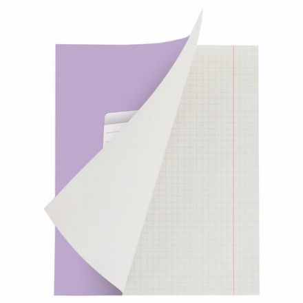 Тетрадь А5, 48 л., HATBER-ECO скоба, офсет №2 ЭКОНОМ, клетка, обложка мелованная бумага, "Фиолетовая", 48Т5D1, 48Т5D1_27728 Тетрадь А5, 48 л., HATBER-ECO скоба, офсет №2 ЭКОНОМ, клетка, обложка мелованная бумага, "Фиолетовая", 48Т5D1, 48Т5D1_27728