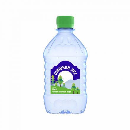 Вода питьевая Шишкин Лес негазированная пэт, 0,4л