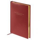 Ежедневник недатированный, А5, 136л., твердый переплет, кожзам, BG "Dallas. Dark red", красный Ежедневник недатированный, А5, 136л., твердый переплет, кожзам, BG "Dallas. Dark red", красный