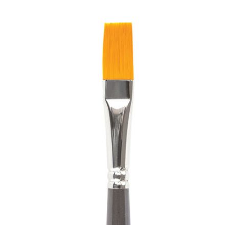 Кисть художественная проф. BRAUBERG ART CLASSIC, синтетика жесткая, плоская, № 12, длинная ручка, 200668 Кисть художественная проф. BRAUBERG ART CLASSIC, синтетика жесткая, плоская, № 12, длинная ручка, 200668