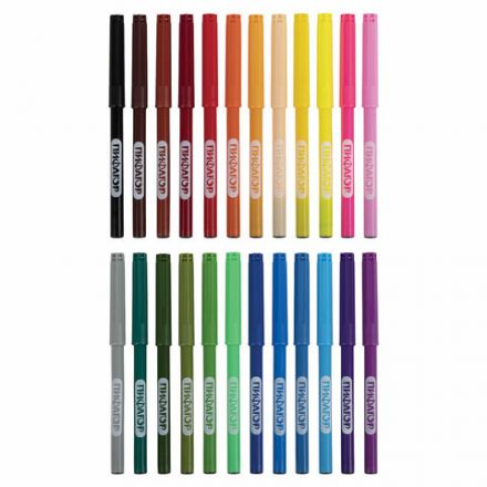 Фломастеры ПИФАГОР "ЕДИНОРОГ", 24 цвета, вентилируемый колпачок, 152450 Фломастеры ПИФАГОР "ЕДИНОРОГ", 24 цвета, вентилируемый колпачок, 152450