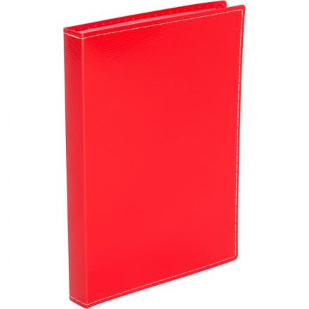 Папка файловая на 100 файлов красная Папка файловая на 100 файлов красная