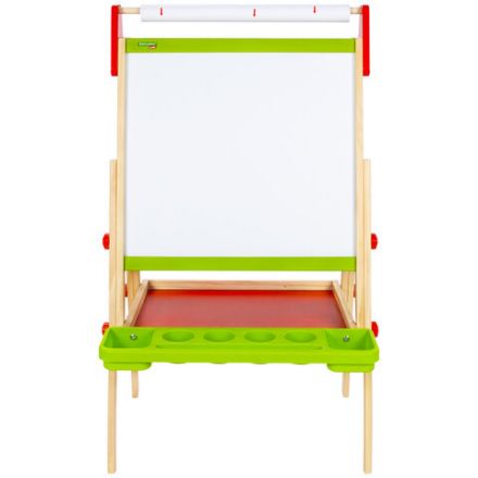 Мольберт растущий 3 в 1 для мела/магнитно-маркерный 48х43 см, BRAUBERG KIDS, 238151