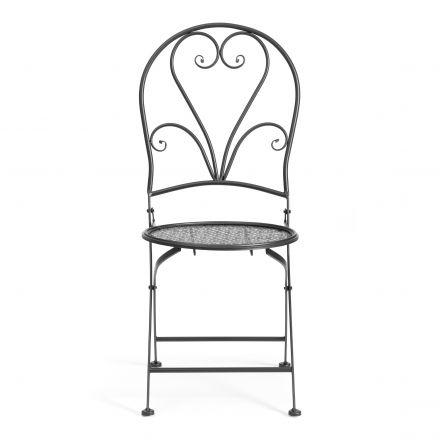 Стул Love Chair (PL08-11140) стальной сплав, черный, 40х47,5х94 см