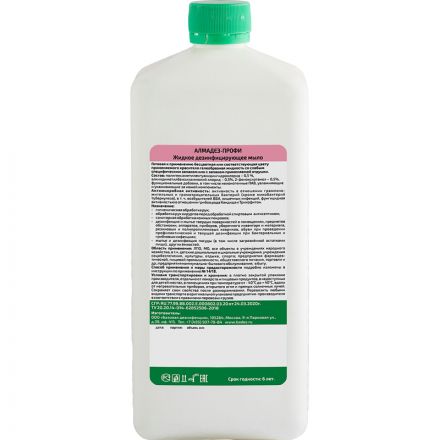 Мыло жидкое дезинф. Алмадез-Профи 1 л (крышка)