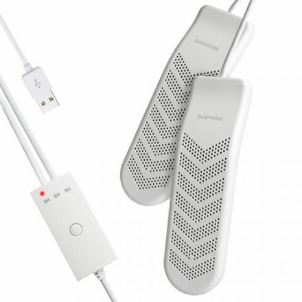 Сушилка для обуви электрическая с таймером, USB-разъём, сушка для обуви, 9 Вт, DASWERK (ДАСВЕРК), SD9, 456202