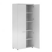 Шкаф с глухими дверьми и топом XHC 85.1 Белый 856х432х1955 XTEN Шкаф с глухими дверьми и топом XHC 85.1 Белый 856х432х1955 XTEN