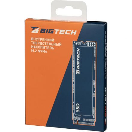 SSD накопитель BigTech M.2 PCIex4 gen4 256Gb, R/W 4800/2600Мб/с(BSDS256M4M)