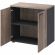 Двери Комус Мебель К-Loft 2шт. 241H008 764х16х680 дуб сонома темн