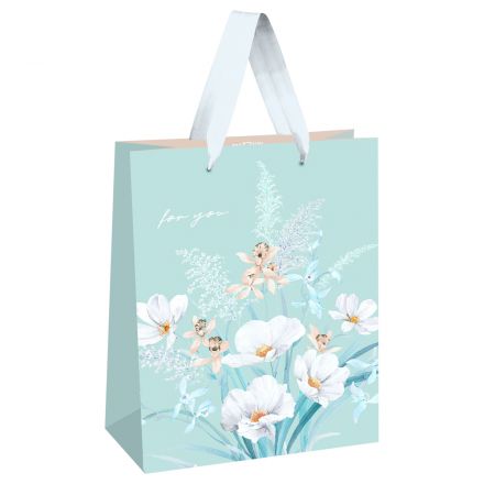 Пакет подарочный 11*14*6,5см MESHU "Bouquets", матовая ламинация Пакет подарочный 11*14*6,5см MESHU "Bouquets", матовая ламинация
