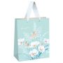 Пакет подарочный 11*14*6,5см MESHU "Bouquets", матовая ламинация