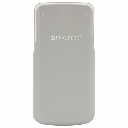 Калькулятор инженерный BRAUBERG SC-880-N, 417 функций, 10+2 разрядов, батарея, БЕЛЫЙ, 250526