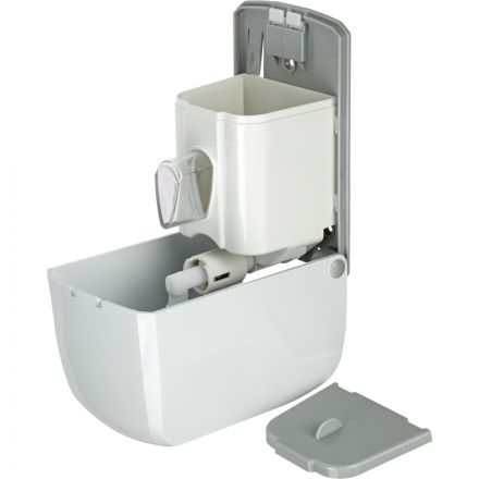 Дозатор для жидкого мыла Luscan Professional пластиковый 0.5 л (бело-серый) Дозатор для жидкого мыла Luscan Professional пластиковый 0.5 л (бело-серый)