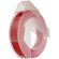 Картридж Vell 5238-02 (9 мм x 3 м, красная)/Vell Alpha/Dymo Omega