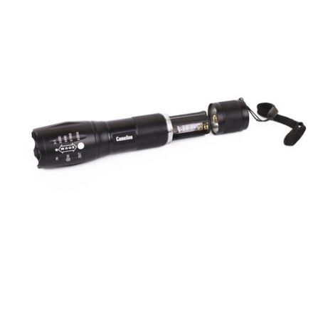 Фонарь CAMELION XML-T6, ЯРКИЙ, ZOOM, 5 режимов, питание 3xAAА или 18650 (не в комплекте), LED51530 Фонарь CAMELION XML-T6, ЯРКИЙ, ZOOM, 5 режимов, питание 3xAAА или 18650 (не в комплекте), LED51530