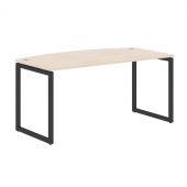 Стол руководителя XQET 169 Бук Тиара/Антрацит 1600х867х750 Стол руководителя XQET 169 Бук Тиара/Антрацит 1600х867х750