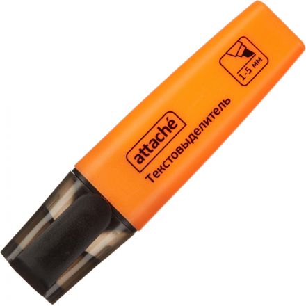 Текстовыделитель Attache Colored оранжевый (толщина линии 1-5 мм) Текстовыделитель Attache Colored оранжевый (толщина линии 1-5 мм)