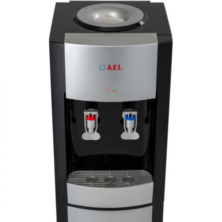 Кулер для воды AEL LD-AEL-28 черный/серебристый Кулер для воды AEL LD-AEL-28 черный/серебристый