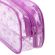 Пенал-косметичка BRAUBERG LUCENT на молнии, прозрачный, "Butterfly", 21х5х9 см, 272344