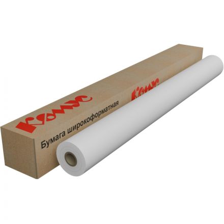 Бумага широкоформатная InkJet 80г 420ммх45м 50,8мм Бумага широкоформатная InkJet 80г 420ммх45м 50,8мм