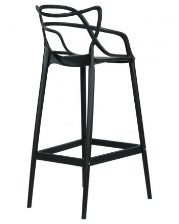 Стул барный DOBRIN MASTERS BAR, чёрный (B-03) spb