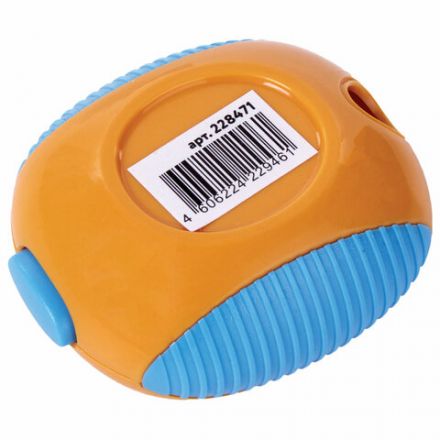 Точилка ЮНЛАНДИЯ "Звездолет Юнландика", с контейнером, пластиковая, корпус ассорти, 228471 Точилка ЮНЛАНДИЯ "Звездолет Юнландика", с контейнером, пластиковая, корпус ассорти, 228471