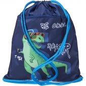 Мешок для обуви №1School Динозавр 360x470 мм, карман, МО-26-2