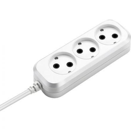 Удлинитель Buro BU-PSL3.5/W 5м (3 розетки) белый (пакет ПЭ)