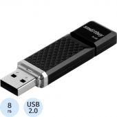 Флеш-память Smartbuy UFD 8GB Quartz series Black (SB8GBQZ-K)