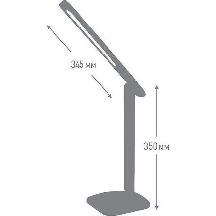 Светильник Ultraflash UF-731 C01 белый (Led,11Вт, 3 цвет.темп., 3 ур. ярк)