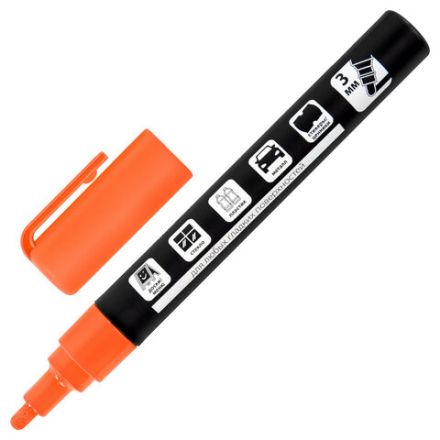 Маркер меловой CHALK LIQUID MARKER, ОРАНЖЕВЫЙ, 3 мм, стираемый, BRAUBERG "CHALK", 152591 Маркер меловой CHALK LIQUID MARKER, ОРАНЖЕВЫЙ, 3 мм, стираемый, BRAUBERG "CHALK", 152591