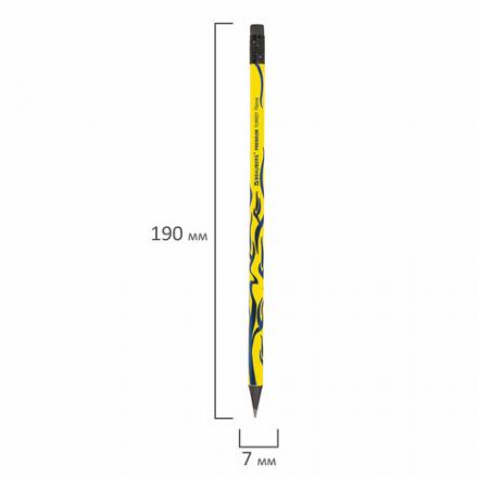 Карандаш чернографитный BRAUBERG "PREMIUM TURKEY", 1 шт., "Flame", НВ, ассорти, дисплей,181565 Карандаш чернографитный BRAUBERG "PREMIUM TURKEY", 1 шт., "Flame", НВ, ассорти, дисплей,181565
