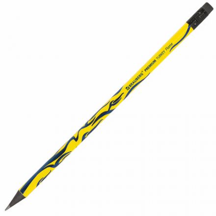 Карандаш чернографитный BRAUBERG "PREMIUM TURKEY", 1 шт., "Flame", НВ, ассорти, дисплей,181565 Карандаш чернографитный BRAUBERG "PREMIUM TURKEY", 1 шт., "Flame", НВ, ассорти, дисплей,181565