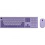 Набор клавиатура+мышь Acer OCC205 (ZL.ACCEE.00D)/Фиолетовый/USB/slim