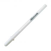 Ручка гелевая Sakura Souffle белая матовая (толщина линии 0,4 мм)