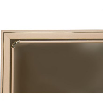 Зеркало МГЛ_ настенное 121 (500x800) багет ПВХ дуб