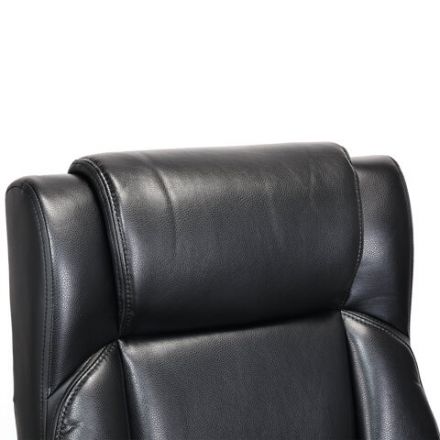 Кресло BRABIX PREMIUM "Oslo EX-549", рециклированная кожа, разборное пятилучие, черное, 532978